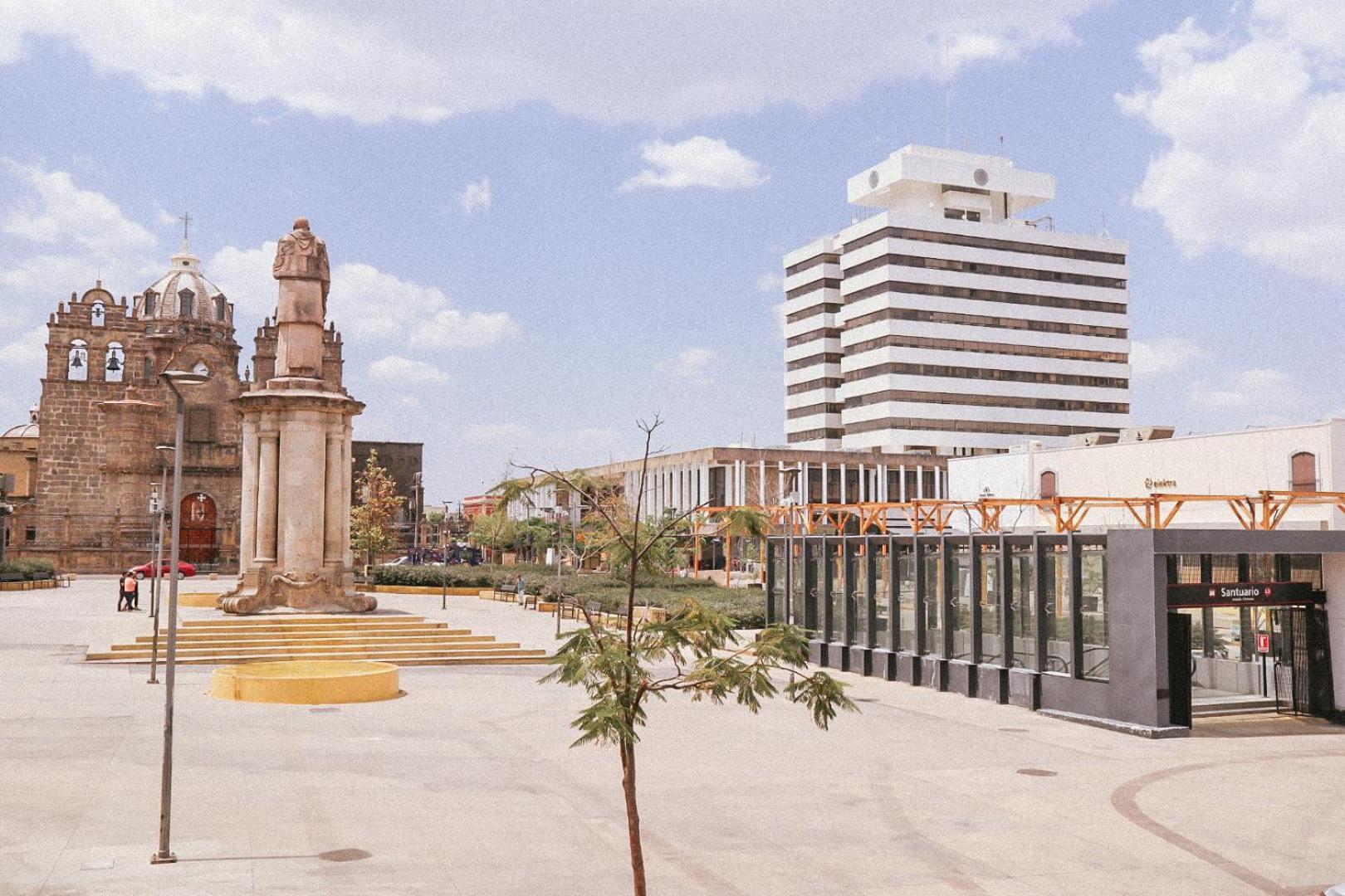 Real Santuario Aparthotel Guadalajara Bagian luar foto